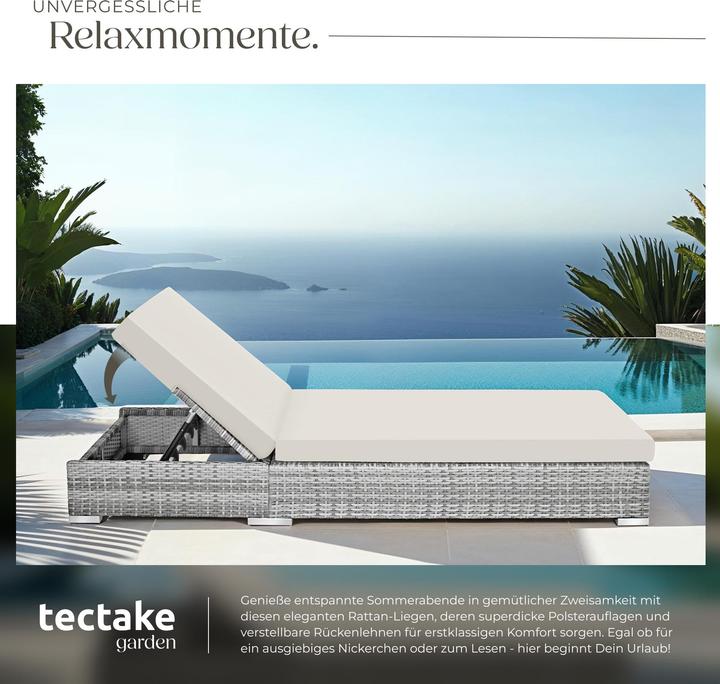 Actual product image tectake Sunbeds (184 cm)