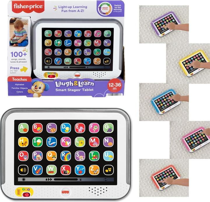 Actual product image Fisher-Price Learning fun Smart Stages tablet for toddlers (German, 1 - 3 years)