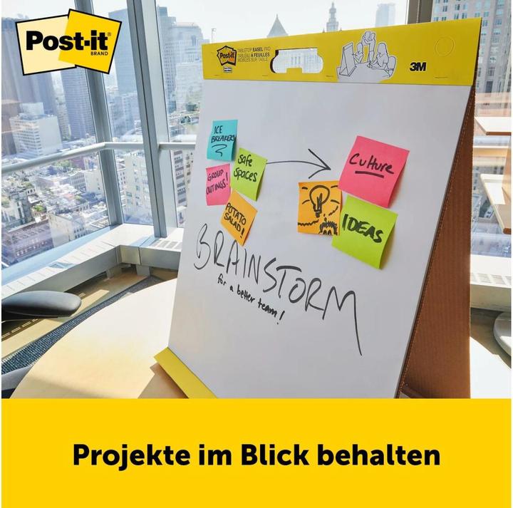 Produktbild Post-it Super Sticky Flipchart stellbar