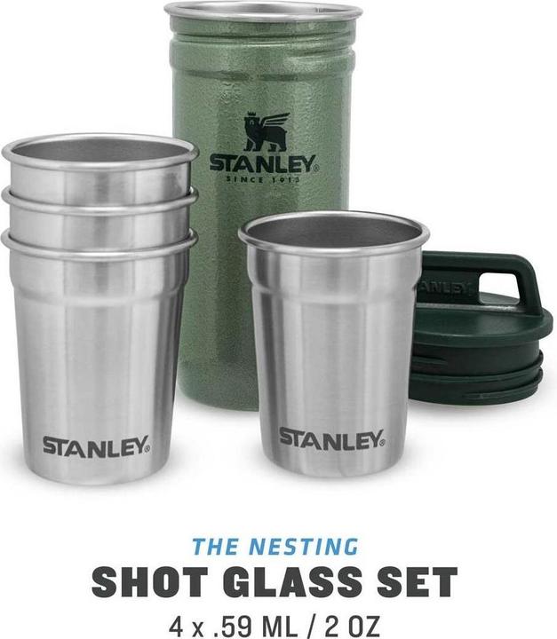 Actual product image Stanley 1913 Adventure Nesting Shot Glass Set (0.59 dl, 4x, Shot glass)