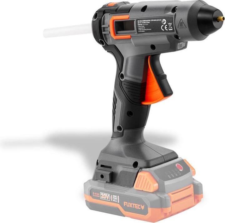 Actual product image Fuxtec 20V cordless hot glue gun FX-E1GG20
