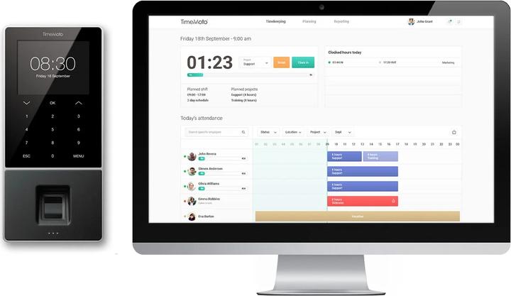 Image du produit Safescan TimeMoto TM-828 SC