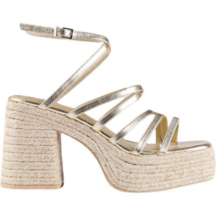 Mim Shoes, Damen, Sandalen, sandalen für en gya, Gold, (41)