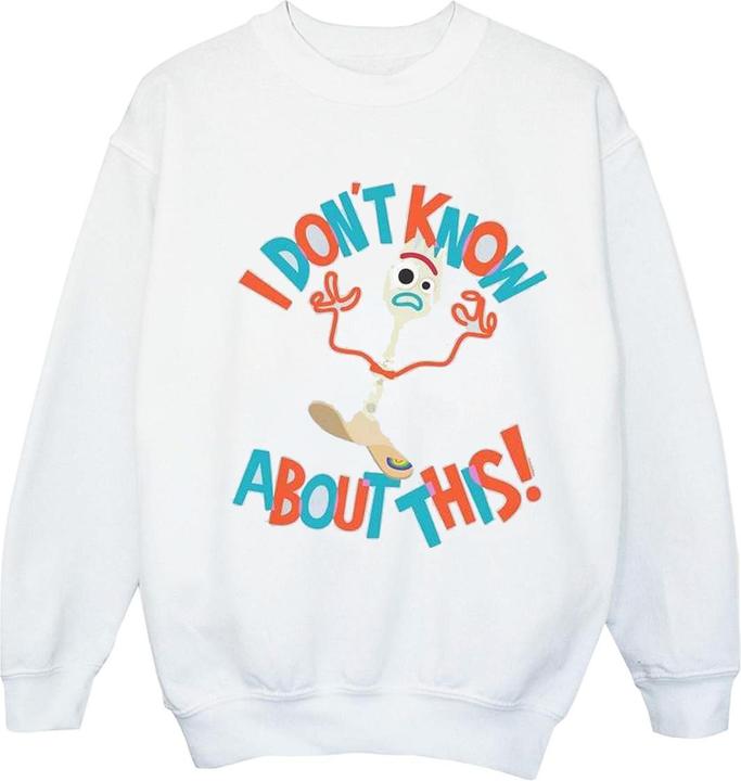 Produktbild Disney Toy Story 4 Forky I Dont Know About This Sweatshirt Mädchen (128)