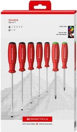 Immagine prodotto PB Swiss Tools Schraubenziehersätze (Cacciavite a croce PZ, Viti con testa a intaglio)