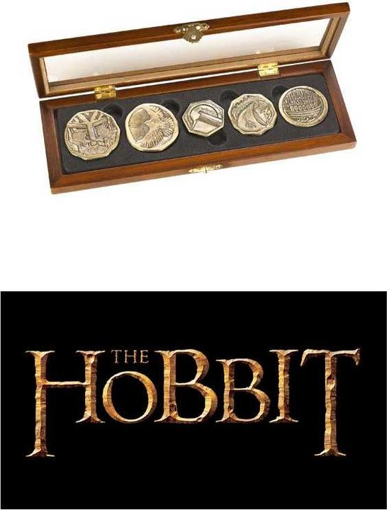 Produktbild Noble Collection Der Hobbit: Dwarven Treasure - Münzen Set