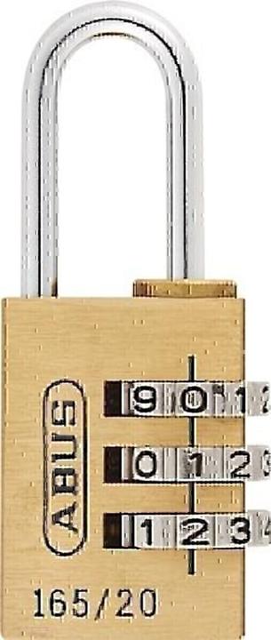 Image du produit Abus 165/20 with Lock-Tag Combination Padlock