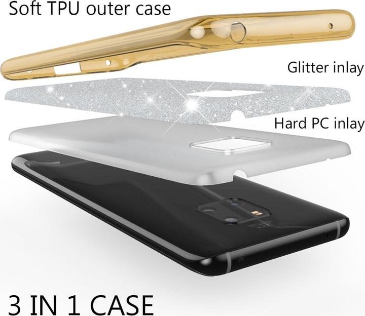 Immagine prodotto Nalia Custodia per cellulare Glitter (Mate 20 Pro)