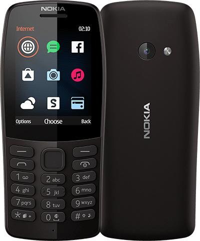 Image du produit Nokia Téléphone 210 Dual SIM TA-1139 red (2.40")