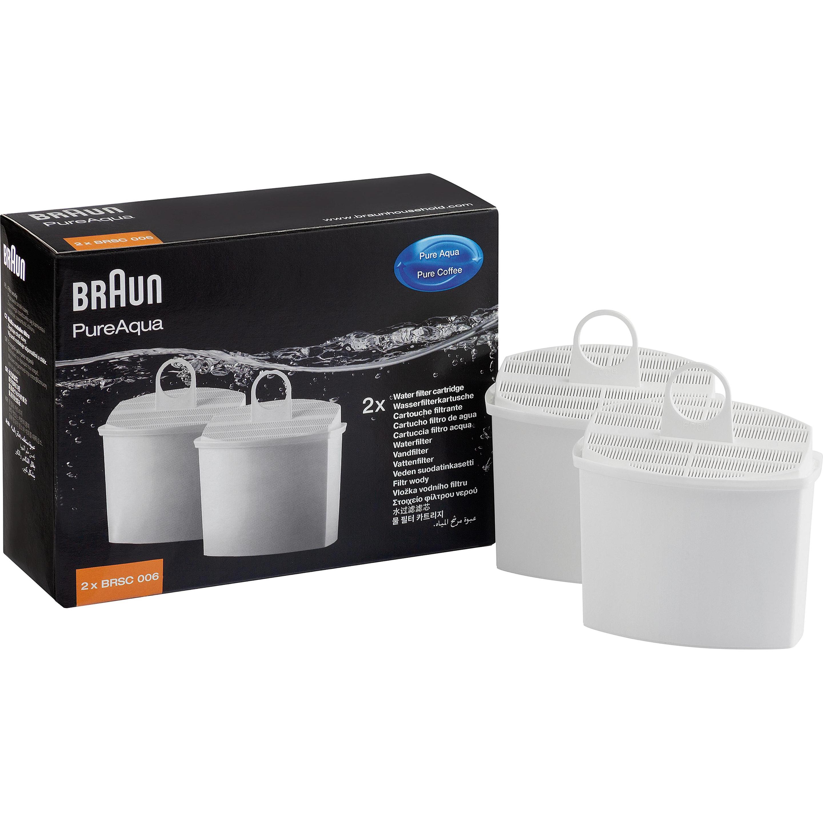 Braun Bianco Set Filtro Acqua Set Brsc006 (2X), Filtro Acqua,