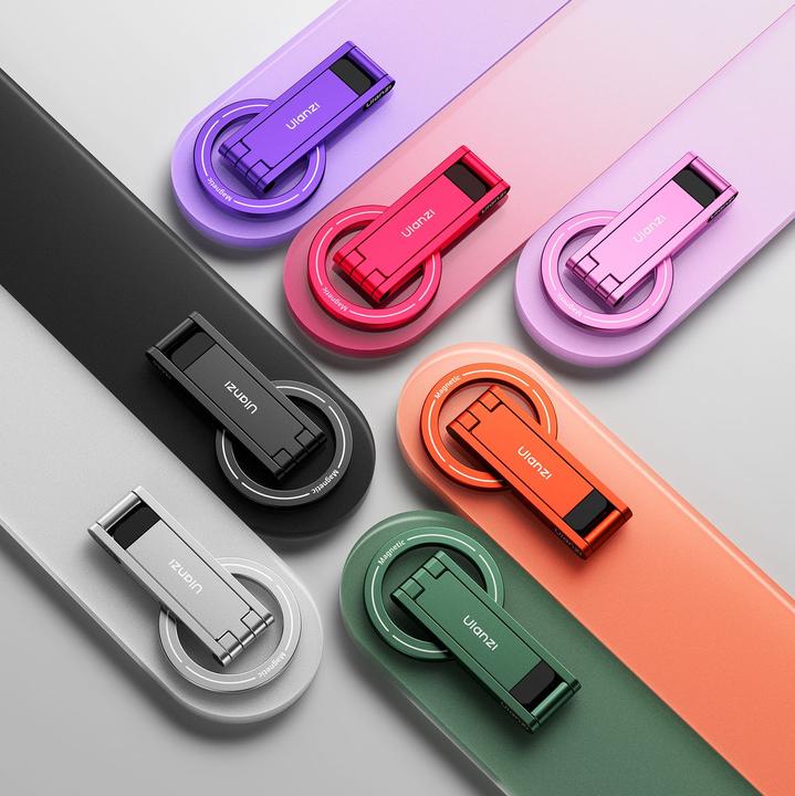 Actual product image Ulanzi MA60 Foldable Magnetic Phone Tripod(Black)