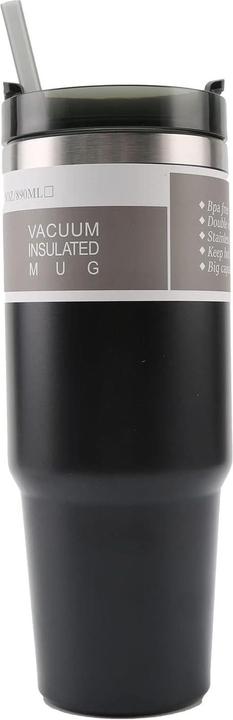 Produktbild ASMI Edelstahl Vakuum Thermobecher, Kaffeebecher, Auto-Tumbler-Becher, 900ml (0.89 l)