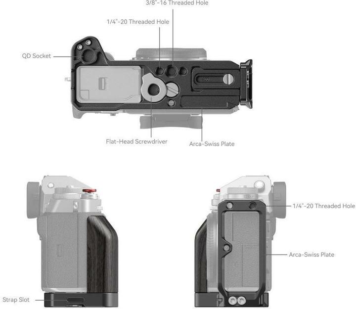 Immagine prodotto SmallRig L-Bracket für FUJIFILM X-T5