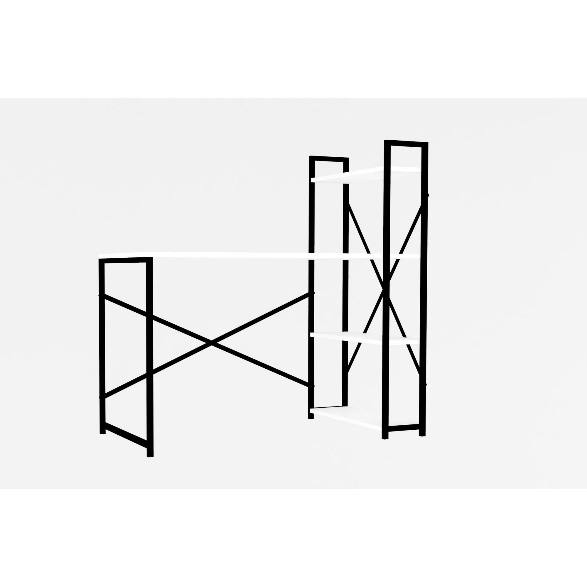 Kalune Design, Schreibtisch, Eliana (120 x 60 x 75 cm)