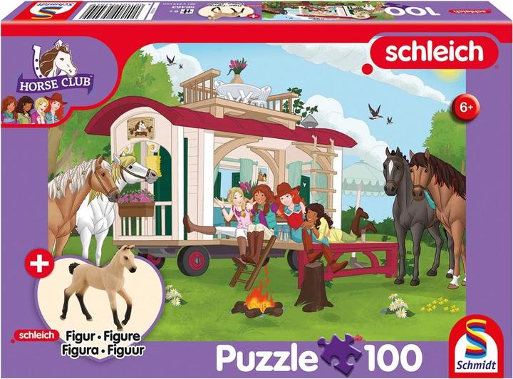 Produktbild Schmidt Spiele Horse Club Hannoveraner Fohlen 100 Teile (inkl. Figur) (100 Teile)