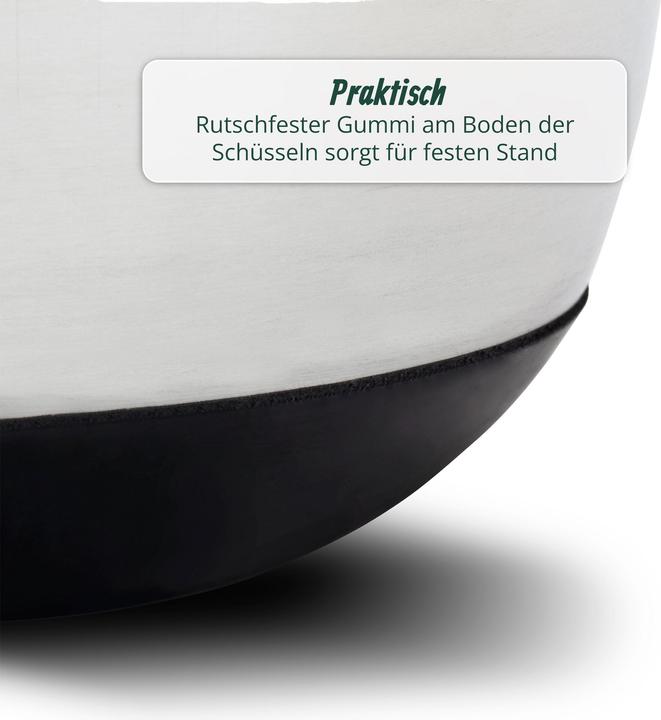 Actual product image Relaxdays Bowl set (25.50 cm, 7.30 l, 4 x)
