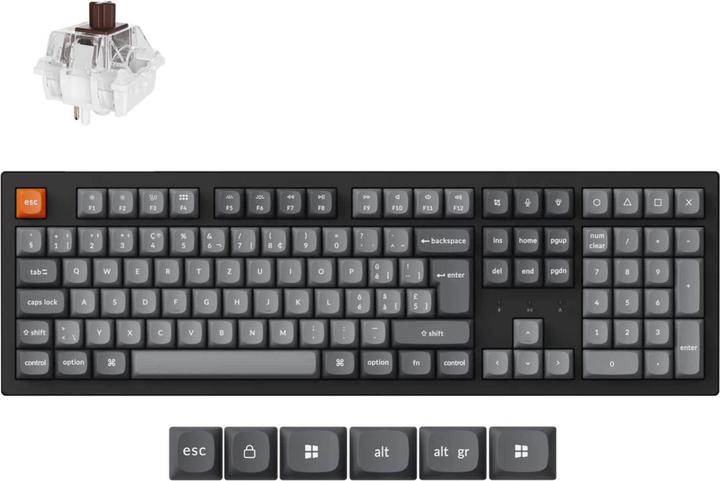Immagine prodotto Keychron K10 Max (CH, Cablato, Senza fili)