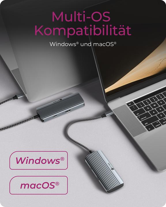 Image du produit Icy Box IB-DK4022a-CPD (USB-C, 6 ports)