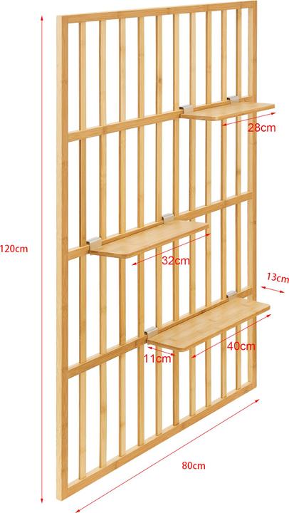 Produktbild En.Casa Rà¸st (80 x 13 x 120 cm)