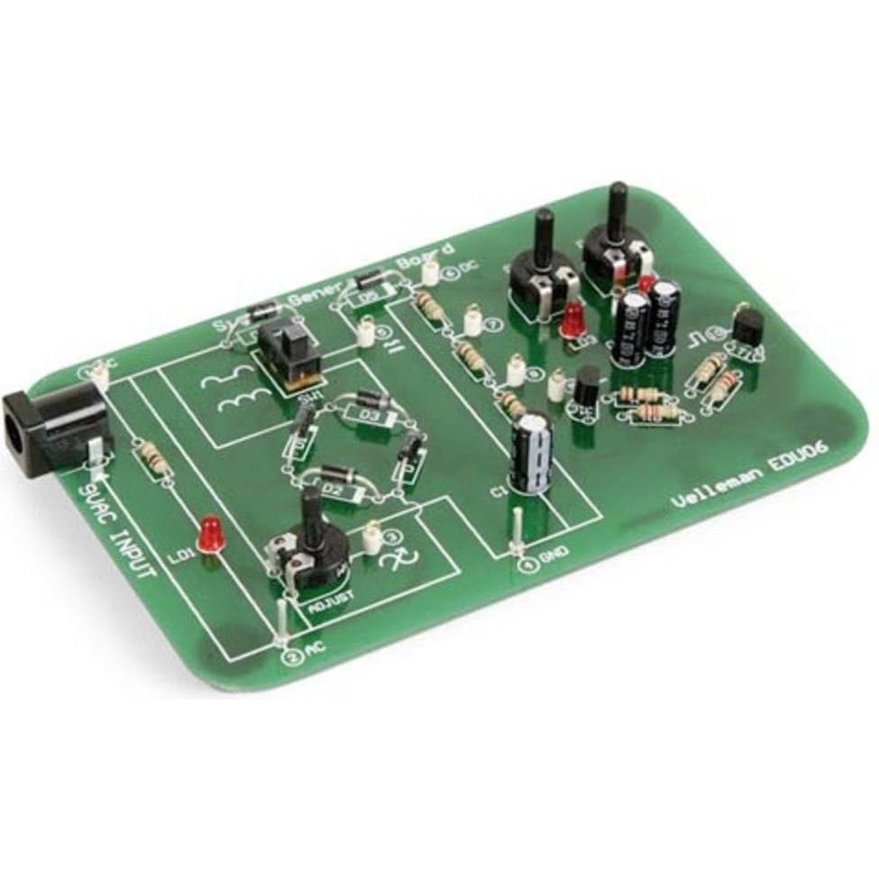 Whadda Scheda tutor dell'oscilloscopio, Scheda + Kit di sviluppo