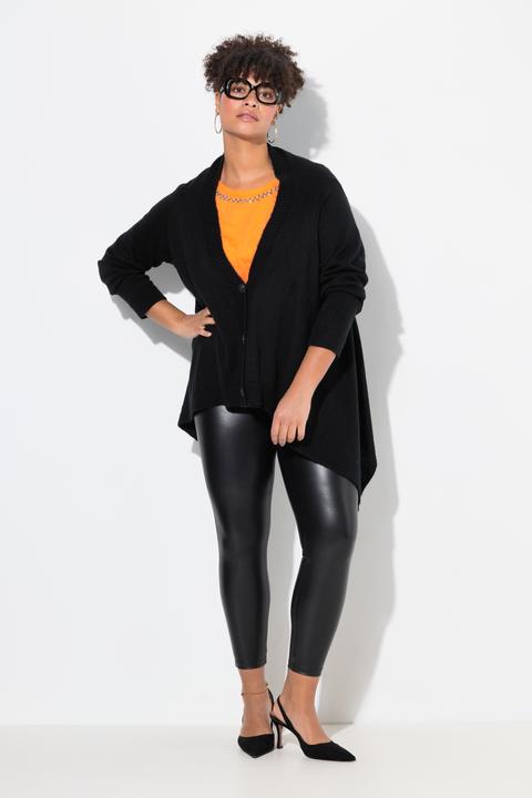 Immagine prodotto Miamoda Strickjacke, Cape-Look, Knopfleiste, Langarm (54)