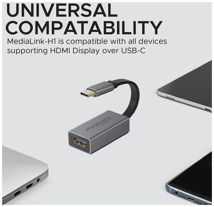 Produktbild ProMate MediaLink-H1 USB-C-HDMI Adapter (USB-C)