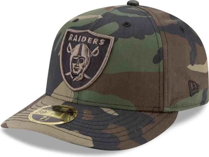Actual product image New Era 59Fifty Low Profile Las Vegas Raiders (7 1/2)