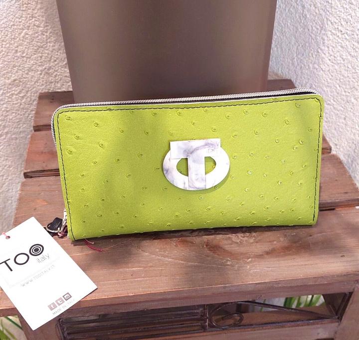 Actual product image Tooitaly Upcycled wallet made from recycled PET bottles from the sea No.02 Hand Made in Italy