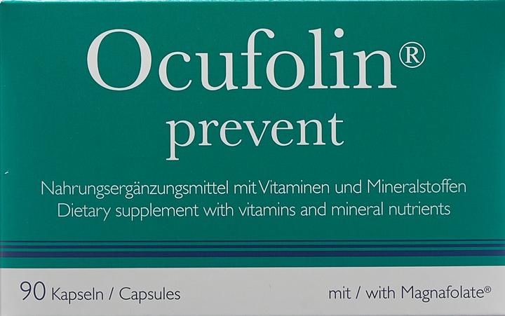Produktbild Ocufolin prevent Kaps (90 Stück, Kapseln, 114 g)