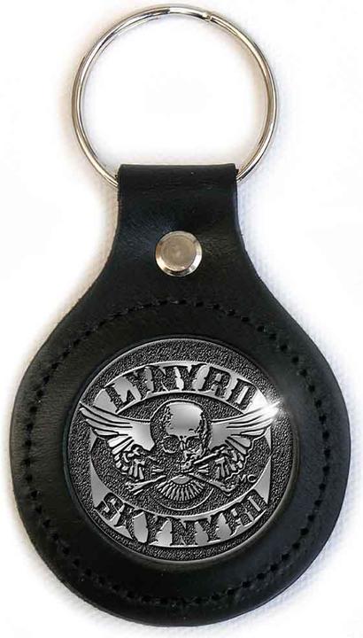 Actual product image Lynyrd Skynyrd Biker Logo Schlüsselanhänger