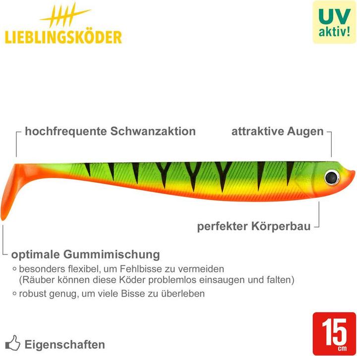Produktbild Lieblingsköder Firetiger (10 cm)