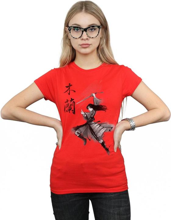 Immagine prodotto Disney Mulan Movie Sword Jump Maglietta Donna (S)