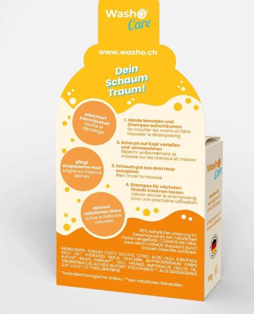 Immagine prodotto Washo Shampoo Fermo Morbidezza (Shampoo solido, 78 g)