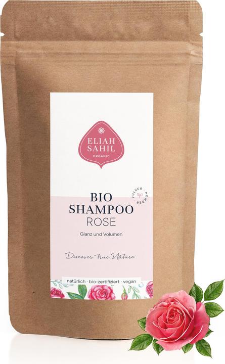 Produktbild Eliah Sahil Shampoo ROSE - Glanz & Volumen (Flüssiges Shampoo)
