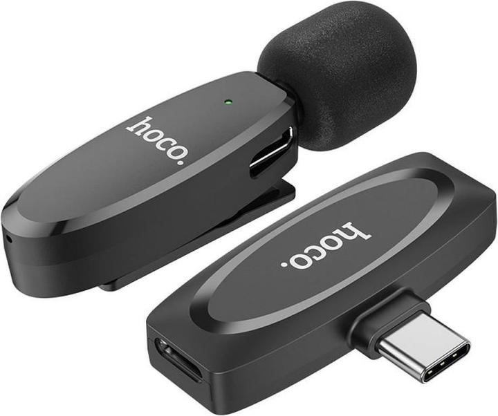 Actual product image Hoco Microphone L15 Type-C black