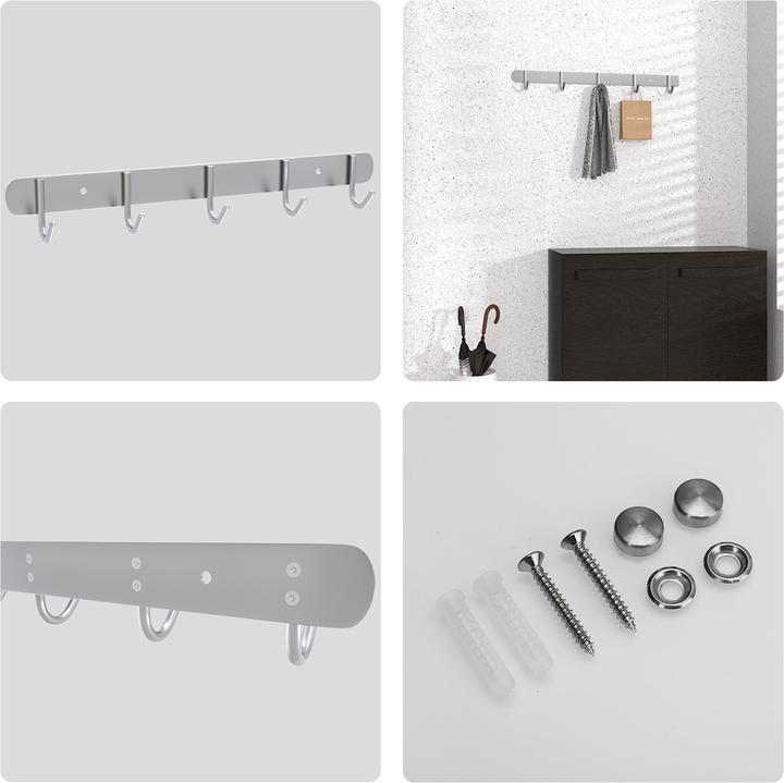 Immagine prodotto Intirilife Appendiabiti con 5 ganci