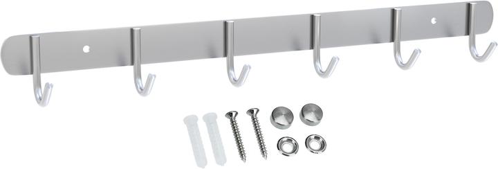 Actual product image Intirilife Coat rail with 6 hooks