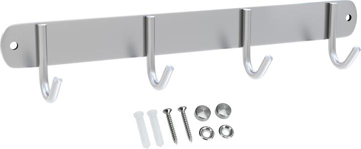 Produktbild Intirilife Garderobenleiste mit 4 Haken