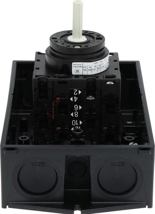 Actual product image Eaton T3-4-8410/I2 Star- 207195 Delta switch Kont8 32A 0-Y-D 60°