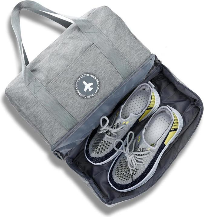 Produktbild Intirilife Wasserfeste Reisetasche in GRAU