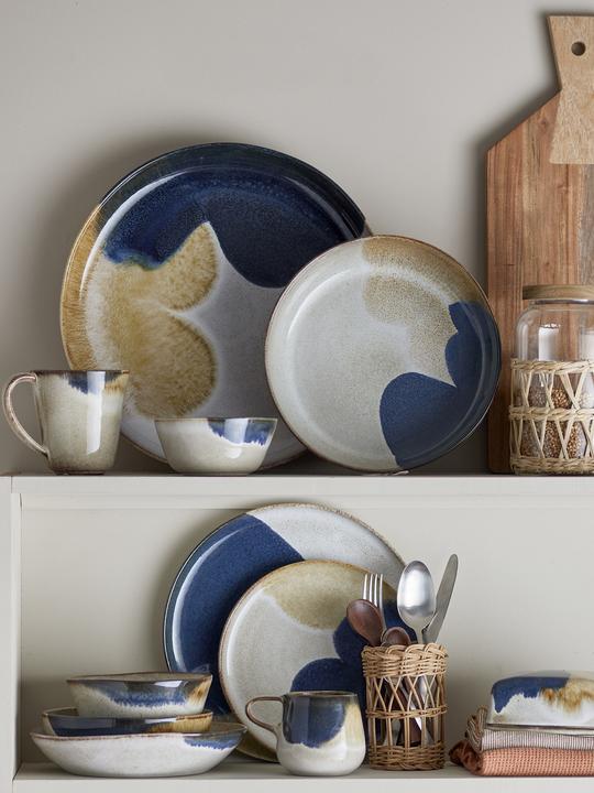 Image du produit Bloomingville - Jules Dinnerware Set - Grey - Stoneware (4 pcs)