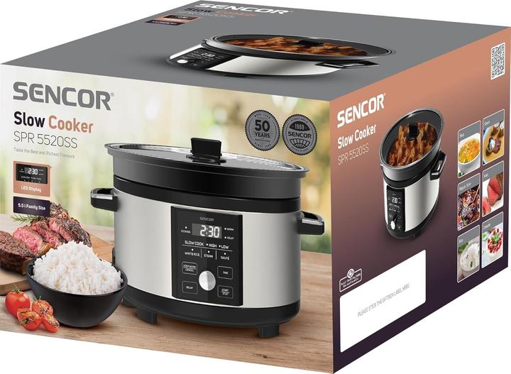Actual product image Sencor Slow Cooker SPR 5520SS