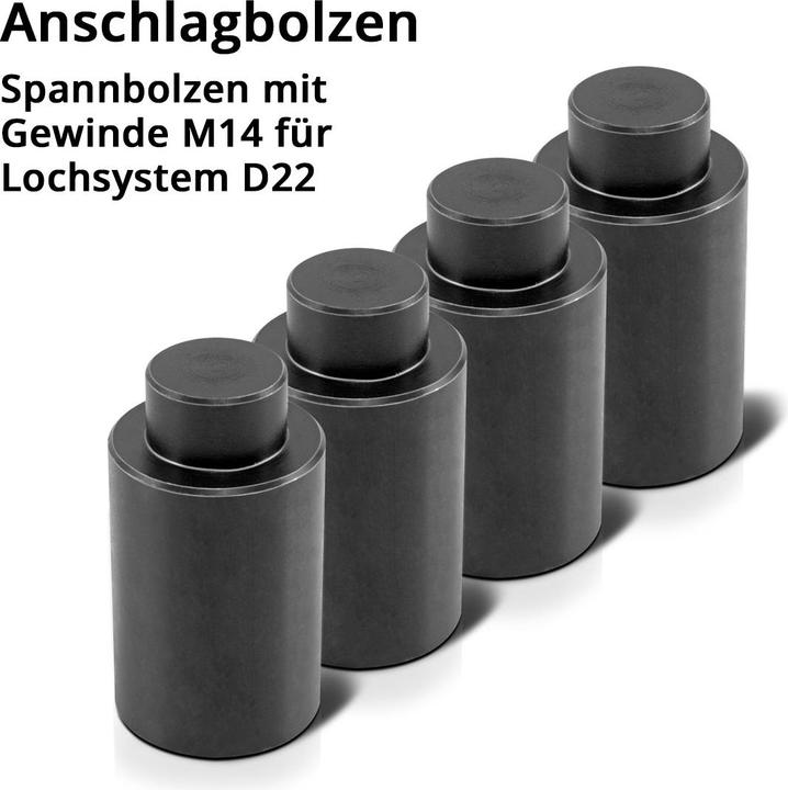 Produktbild Stahlwerk Schweisstisch-Zubehör-Set für D22 Lochsystem