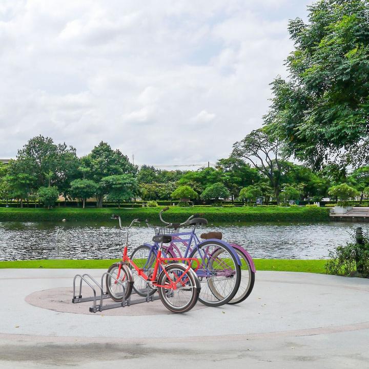Actual product image Arebos Bicycle stand