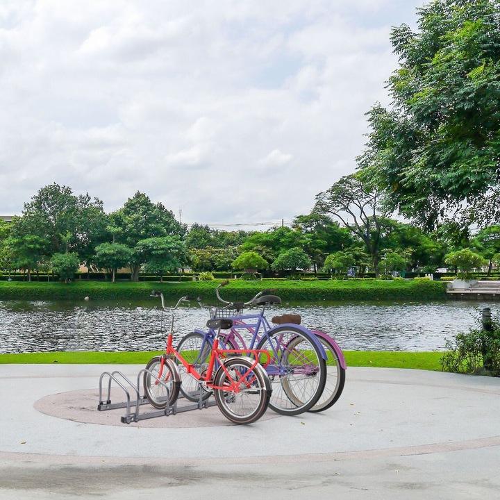 Actual product image Arebos Bicycle stand