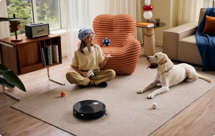 Actual product image Roborock Qrevo Slim (Vacuum mopping robot)