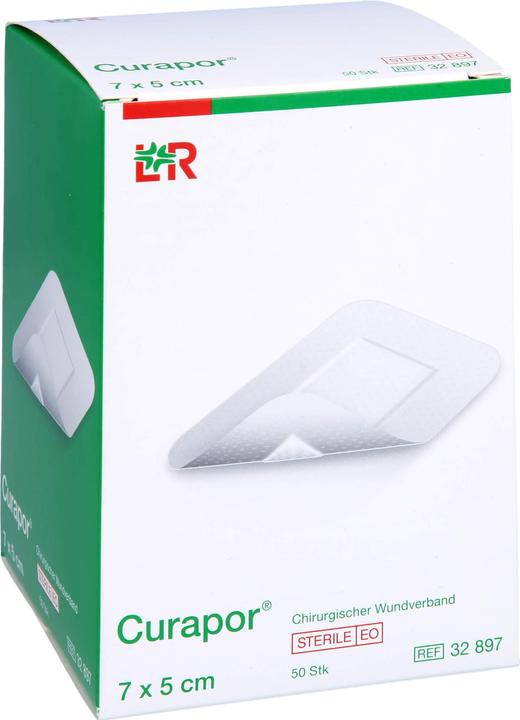 Produktbild Lohmann & Rauscher Curapor Wundverb St 5x7cm (50 x)