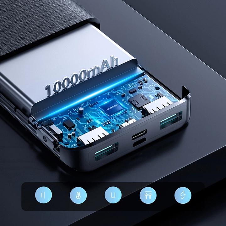 Actual product image Joyroom Power bank 22.5W 10000mAh PD QC3.0 AFC(JR-QP191) (10000 mAh, 22.50 W, 37 Wh)