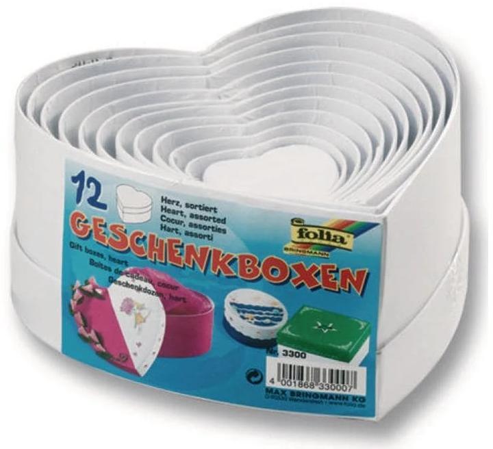 Actual product image Folia Gift boxes made of strong cardboard