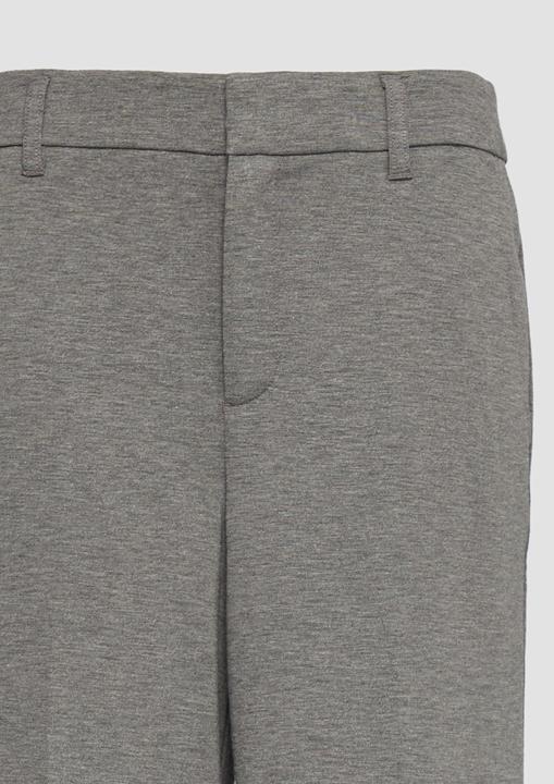 Actual product image S.Oliver Hose Melierte Hose aus Interlockjersey mit Bügelfalten (42)